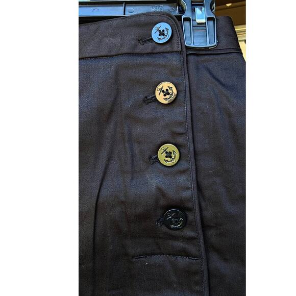 Aritzia Talula Starboard Sailor High Waist Black Shorts 4 - Picture 6 of 7